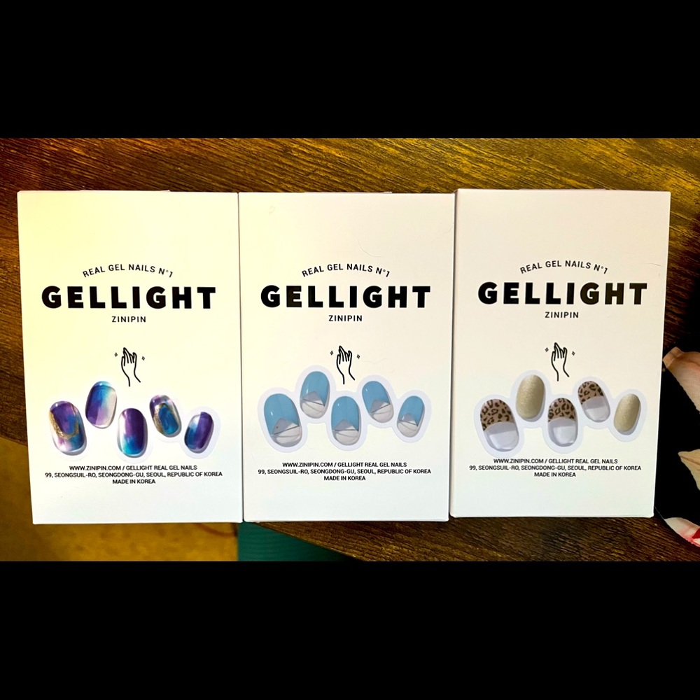 Zinipin Semi Cured Nail Gel Bundle